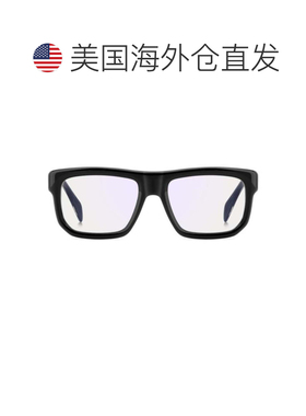 自营david beckhamDb 7137 Rectangular Black Acetate Sunglasse