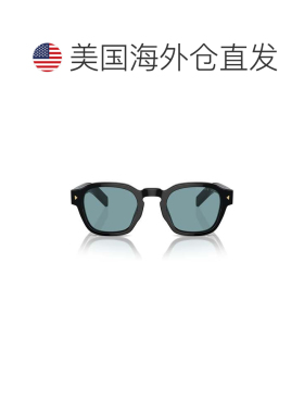 自营prada0pr A16s Square Acetate Sunglasses - blue 美国奥莱
