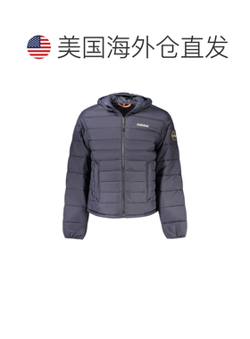 自营Napapijri Polyamide Men's Men's Jacket - blue 美国奥莱直