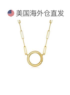 自营Ross-Simons意大利10kt黄金魅力-兼容圆形项链-20 in 美国奥