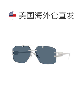 自营versaceVE2275 100080银色/蓝色-银色 美国奥莱直发范思哲