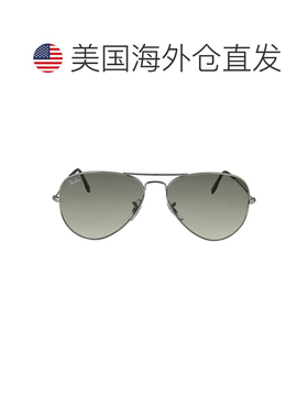 自营ray-banRay Ban飞行员渐变灰色渐变男女通用太阳镜RB3025 003