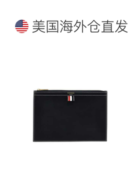 自营thom browneThom e Men's Small Document Pouch - blue 美国