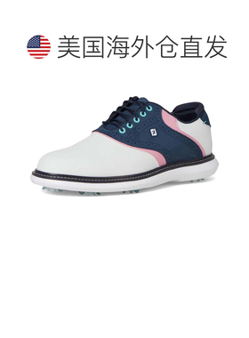 自营Men's FootJoy New Wave Traditions 57959 White Blue Pink