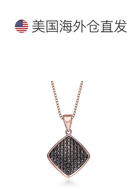 自营 geneviveCz Black Square Pendet - 黑色 美国奥莱直发