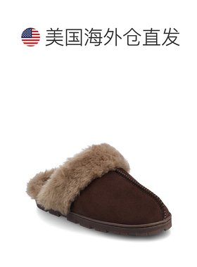 自营journee collectionJournee Women's Kalli Slippers - choco