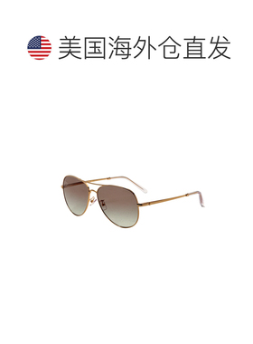 自营Tory Burch Women's 58mm Yellow Gold Sunglasses - yellow
