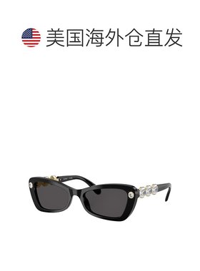 自营 Swarovski  SK 6033 100187 54mm Womens Butterfly Sunglas