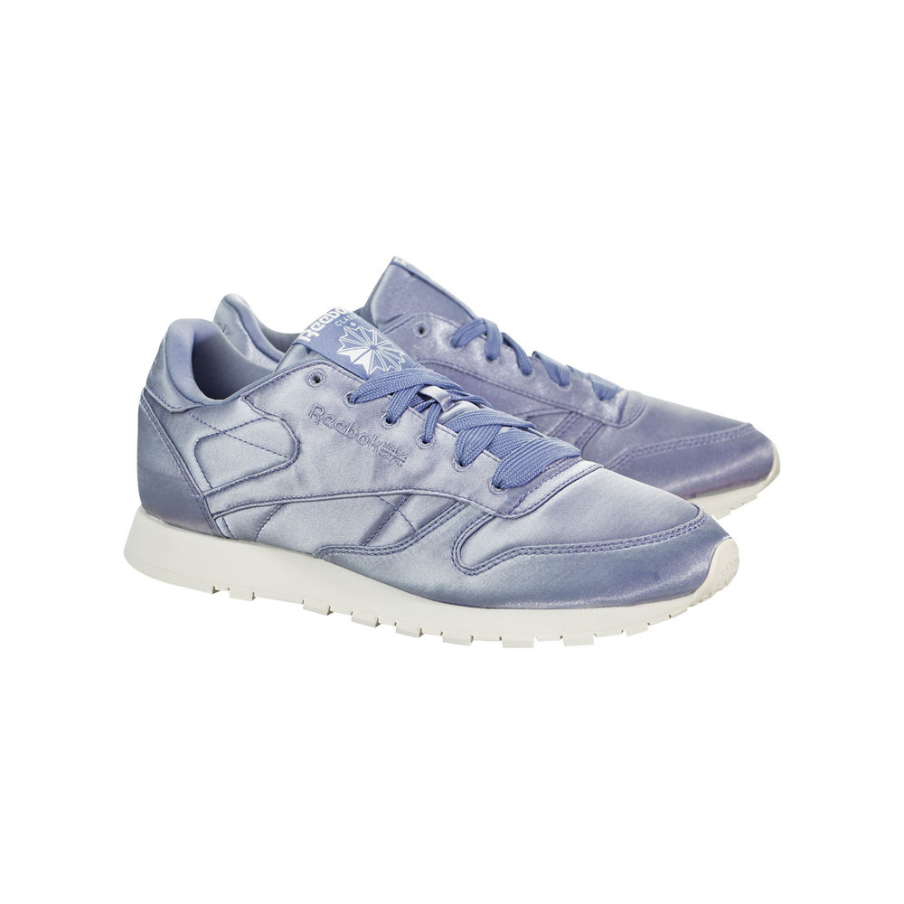 天猫国际美国直购美国直邮Reebok Classic Leather Satin 锐步女鞋 经典复古运动休0