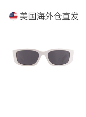 自营Prada Dark Grey Square Men's Sunglasses PR A19S 1425S0 6