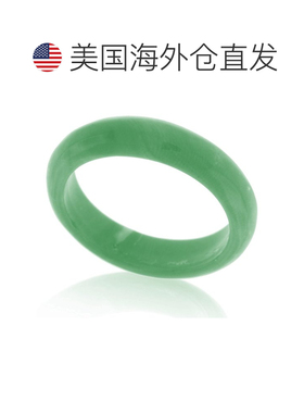 自营Suzy Levian 意大利手工雕刻 6.3 克拉天然翡翠宝石永恒戒指