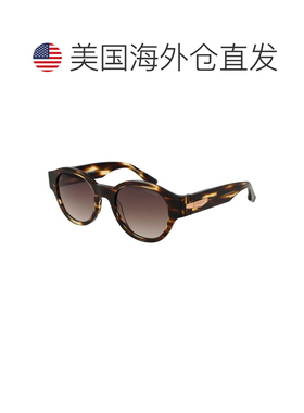 自营Trussardi Acetate Sunglasses - brown 美国奥莱直发