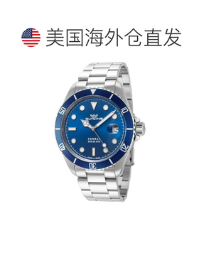 自营Glycine Men's Combat 40mm Quartz Watch - silver 美国奥莱