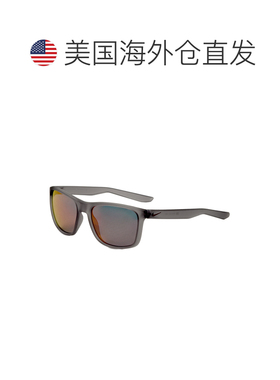 自营Nike Men's 57 mm Grey Sunglasses - matte wolf grey 美国