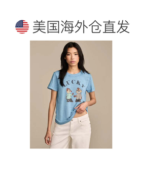 自营Lucky Brand Women's Disney Lucky-中深蓝色 美国奥莱直发