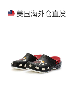 自营Men's Crocs NBA Miami Heat Classic Clogs Black Casual Sh