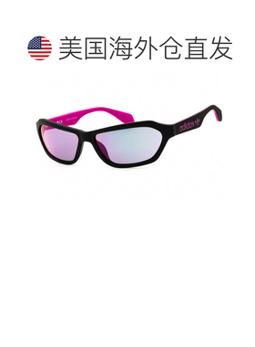 自营adidasOR0021 02U哑光黑/波尔多镜面-哑光黑 美国奥莱直发
