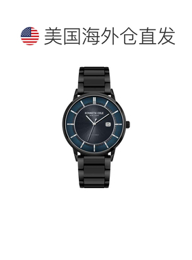 自营Kenneth Cole Men's Classic 42mm Quartz Watch - multi 美