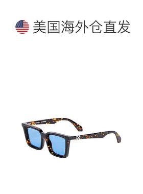 自营Off-White Sunglasses Square Full Rim, Shiny Light Grey F