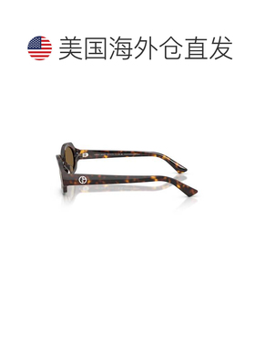 自营giorgio armani0ar8245hu Tortoiseshell Oval Frame Sunglas