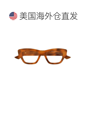 自营bottega venetaBv1360o棱角猫眼太阳镜-红色 美国奥莱直发