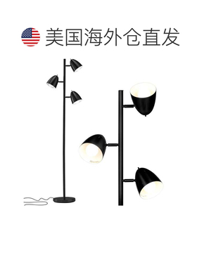 自营brightechJacob LED落地灯-黑色 美国奥莱直发