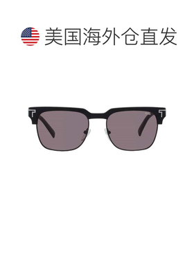 自营Tumi Grey Square男士太阳镜STU514 0BLA 53-Multi 美国奥莱