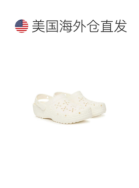 自营Men's Crocs Classic Floral Cut-Out 210927-0WV Clogs Chal