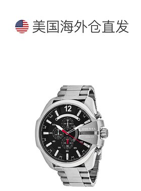 自营Diesel Men's Mega chief  Black Dial Watch - black 美国奥