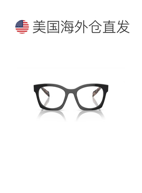 自营prada0pr A05v Square Black Acetate Sunglasses - white 美