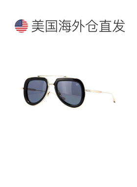 自营Valentino Sunglasses Aviator Full Rim, Shiny Black/gold