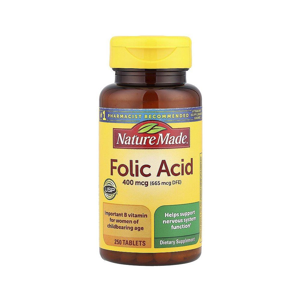 香港直发Nature Made天维美叶酸片备孕孕期营养250片中老年维生素,淘宝优惠券,粉丝福利购,淘宝优惠卷