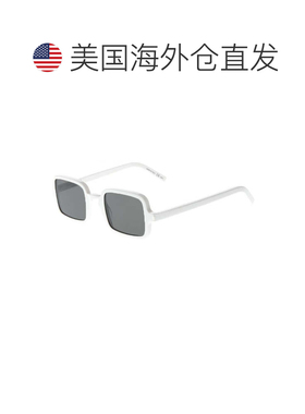自营Saint Laurent Sunglasses Square Full Rim, Black Frame An