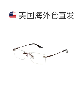 自营BMW Titanium Glasses Men's (Frames) - brown 美国奥莱直发