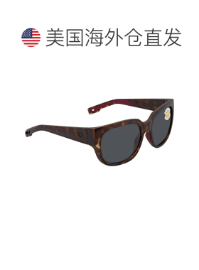 自营Costa Del Mar Waterwoman抛光灰色580p方形太阳镜WTW 249 OG