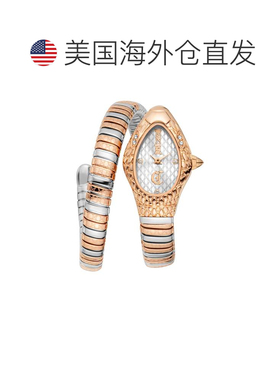 自营Just Cavalli Women's Snake 316L Stainless Steel Watch -
