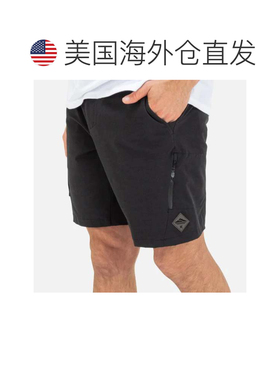 自营Men's Hurley H2O-Dri Nomad Cargo Shorts  Black Stretch D