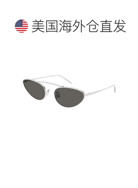 自营saint laurentSL538 002银色/灰色-银色 美国奥莱直发