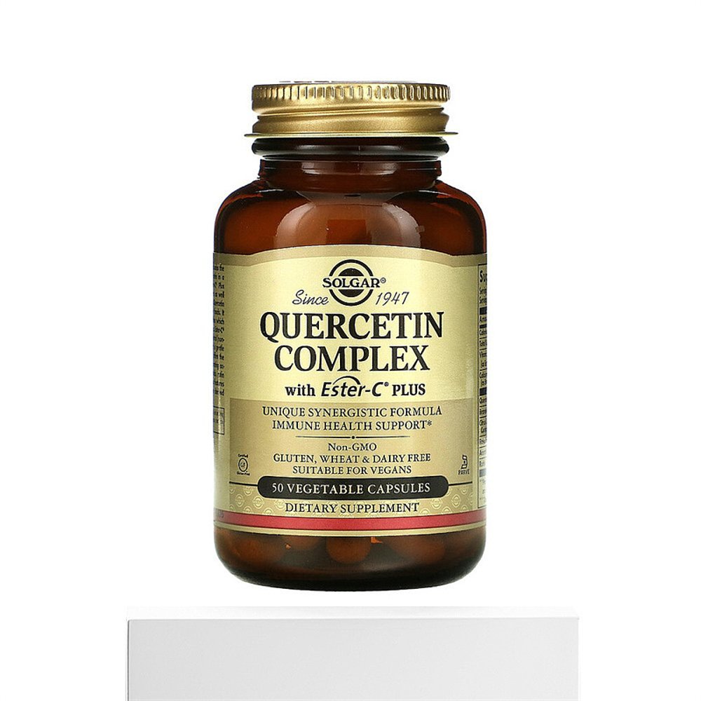 香港直发Solgar索尔加槲皮素素食胶囊抗氧化防护肝细胞50粒保健品 - 图3