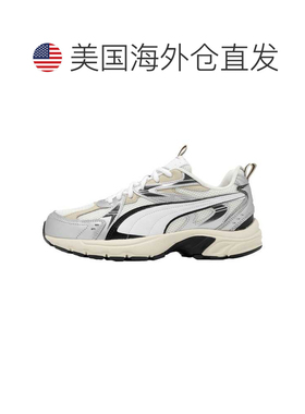 自营Men's Puma Milenio Tech Sneaker White / Silver 392322-04