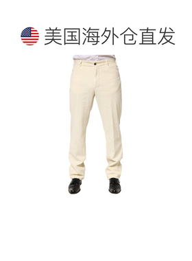 自营Burberry Corduroy Cotton Straight Men Trouser Men's Pant