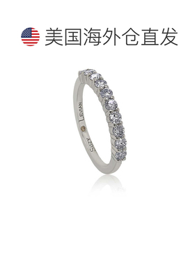 自营Suzy Levian 14K 白金 0.50 克拉钻石永恒半戒 - 白色 美国奥