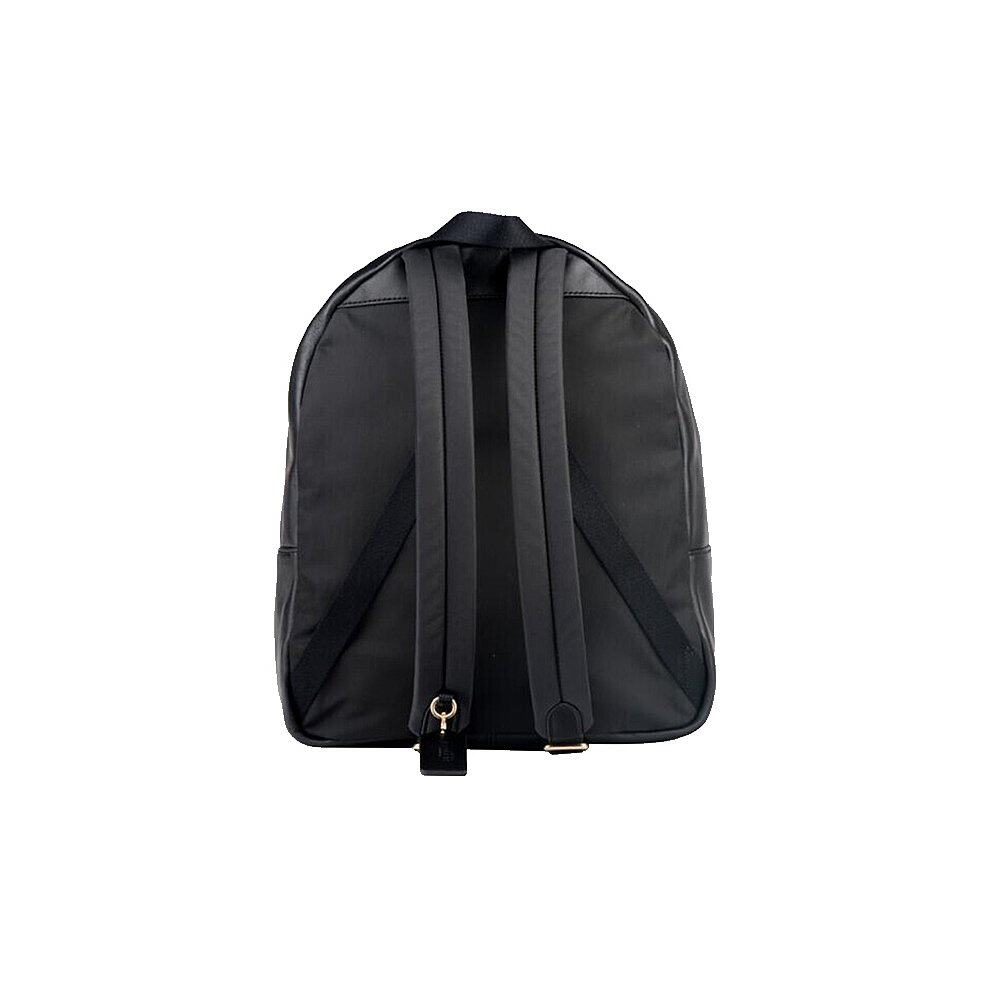 香港直发coach蔻驰女士褐色logo中号双肩包拉链设计时尚f32200