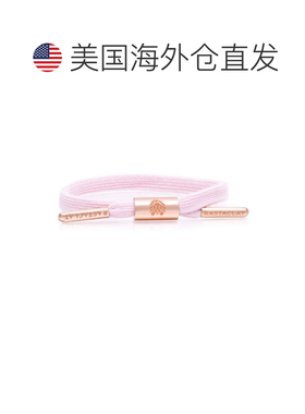 自营Rastaclat 原创手工组装 Mary 单蕾丝女式可调节手链 粉红色