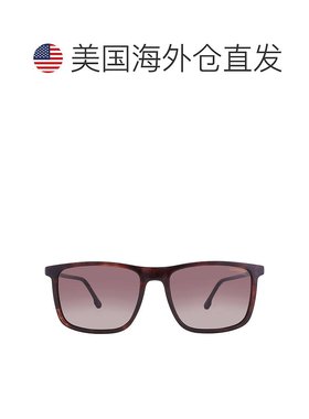 自营Carrera Brown Gradient Square Unisex Sunglasses CARRERA