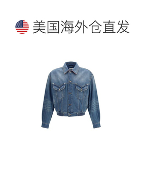 自营Versace Cotton Men's Clothing - blue 美国奥莱直发