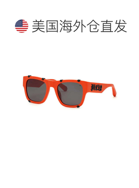 自营Philipp Plein Sunglasses Square Full Rim, Orange Frame A