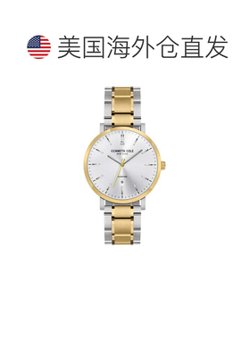 自营Kenneth Cole Men's Classic mm Quartz Watch - silver 美国