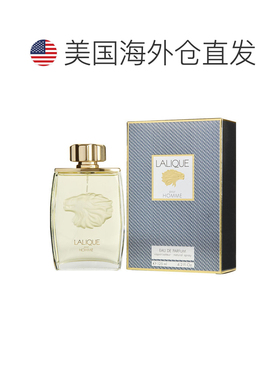 美国直邮Lalique莱俪同名男士水晶之恋男士香水EDP125ml持久正品