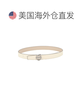 自营tory burchMiller可逆纤细牛皮皮带-中性 美国奥莱直发